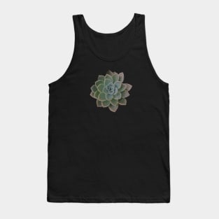 Low Poly Green Succulent Tank Top